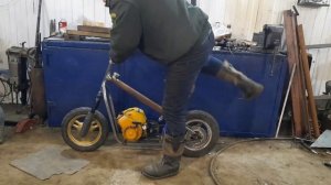 Самодельный МОТИК из бензопилы МАКИТА.