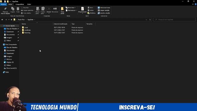 Achar A Pasta AppData No Windows 10 e 11 смотреть онлайн