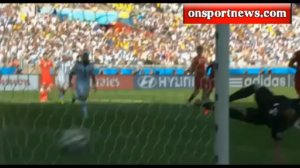 onsportnews.com - mundial 2014 : Αργεντινή - Ιράν  1-0  HL