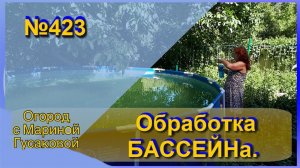 ХЛОР и МЕДНЫЙ КУПОРОС для обработки БАССЕЙНА.