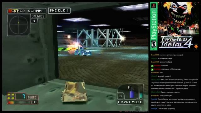 [PS1] Twisted Metal 4 — Stream Full Walkthrough смотреть онлайн