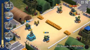 Blitz Brigade: Rival Tactics (by Gameloft) - strategy game for android and iOS - gameplay.