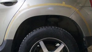 Установка накладок на арки Renault Duster | Installation of overlays on Renault Duster arches