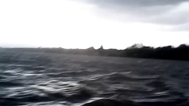 Мощный шторм на Томи.   2013.06.04