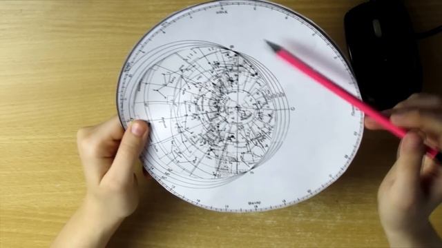 Подвижная карта звездного неба
