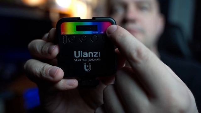 Обзор Ulanzi VL 49 RGB LED видео фото свет отзыв смотреть онлайн