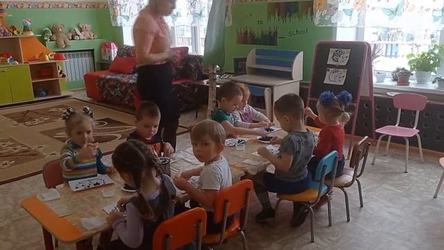 интегрированное занятие по художественно этетическому воспитанию аппликация Ежик смотреть онлайн