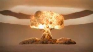 Взрыв атомной бомбы