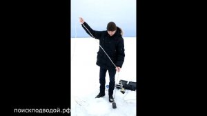 как работать подводной видеокамерой на течении