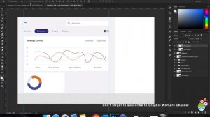 Web ui ux design tutorial in photoshop 2021 - Analytics Dashboard