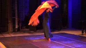 Ирина Мельникова - Канья с мантоном ( г. Москва ) * ФЛАМЕНКО над ВОЛГОЙ - 2021