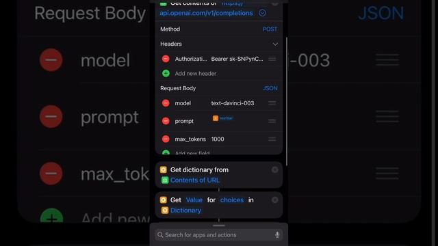 Connect Chat GPT with Siri