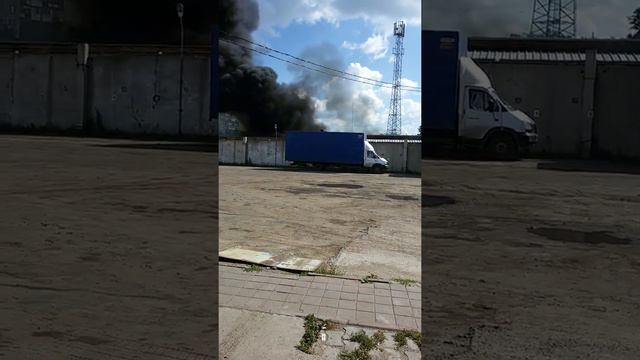 Пожар в старом кировске