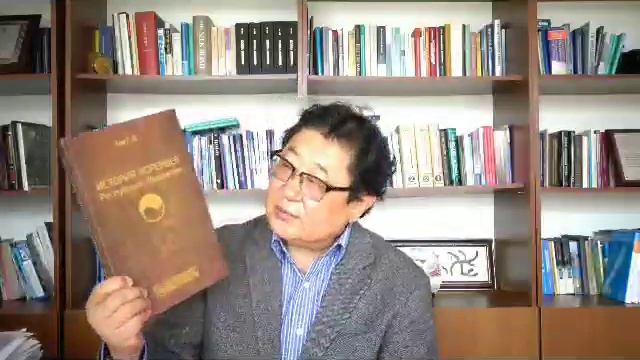 ВЭКС.  Презентация книги д.и.н. , профессора Кана Г. В.  История корейцев Республики Казахстан  201