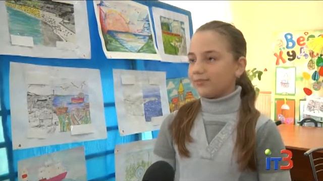 В Доме творчества открылась выставка детских рисунков «Черноморская палитра» смотреть онлайн