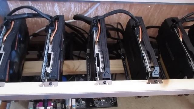Оптимальная ферма для майнинга на 6 карт GTX 1060. Обзор, тест, мысли... смотреть онлайн