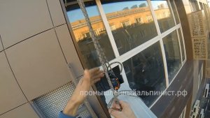 Монтаж кондиционера на вентилируемый фасад с экраном