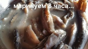 Маринованная мойва.