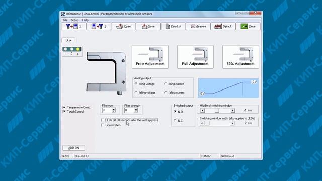 Ультразвуковой датчик ориентации края microsonic bks+ смотреть онлайн