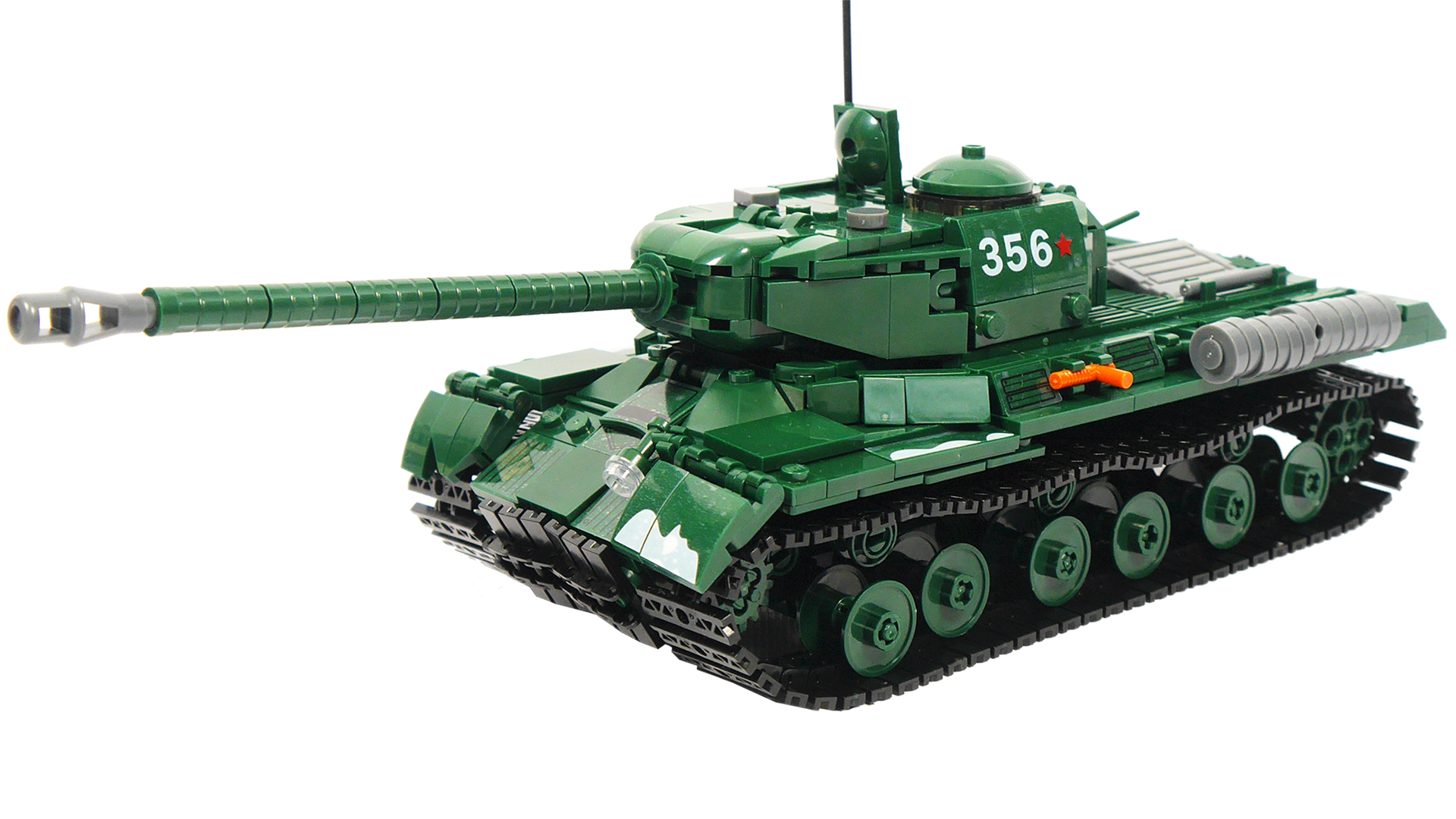 Sluban Army M38-B0979 танк ИС 2 | Обзор и сборка конструктора Лего