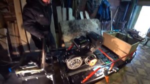 Бурлак часть 3:1 натяжка цепи на мотобуксировщике