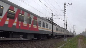 Электропоезд ЭП2Д-0215 ЦППК сообщением Зеленоград-Крюково - Ипподром