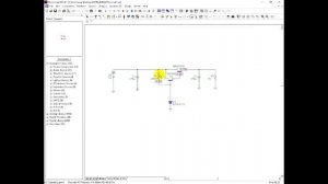 Работа в Micro cap 9. Анализ параметрического стабилизатора