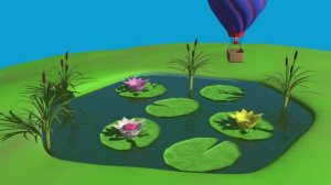 3D Мультик Конструктор: Аэропорт. Собираем Воздушный шар