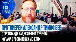 ПРОТОИЕРЕЙ АЛЕКСАНДР ТИМОФЕЕВ О ПРОПАГАНДЕ РАДИКАЛЬНЫХ ТЕЧЕНИЙ ИСЛАМА В РОССИЙСКИХ МЕЧЕТЯХ