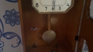 Обзор на часы «ОЧЗ Янтарь» с длинным маятником и боем.