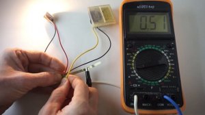 Амперметр з індикатора М68501 з LED підсвітленням на любий струм власноруч. Ніхромовий шунт.