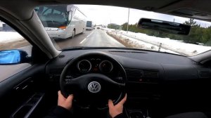 2000 Volkswagen Golf IV 1.9 TDI 90 Hp POV Test Drive @DRIVEWAVE1