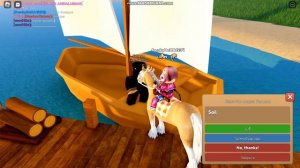 проверка магазина лошадей !вместе с моей подругой !/ROBLOX/Wild Horse Island!/