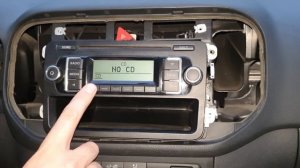 VW RCD 210 - AUX IN activate