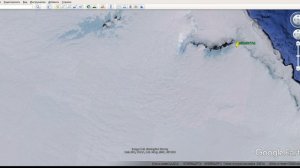 Антарктида. Адмирал Бёрд. Операция высокий прыжок. Снято со спутника.