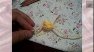 Цветы из пряжи. Мастер-класс. Easy yarn flowers.Tutorial