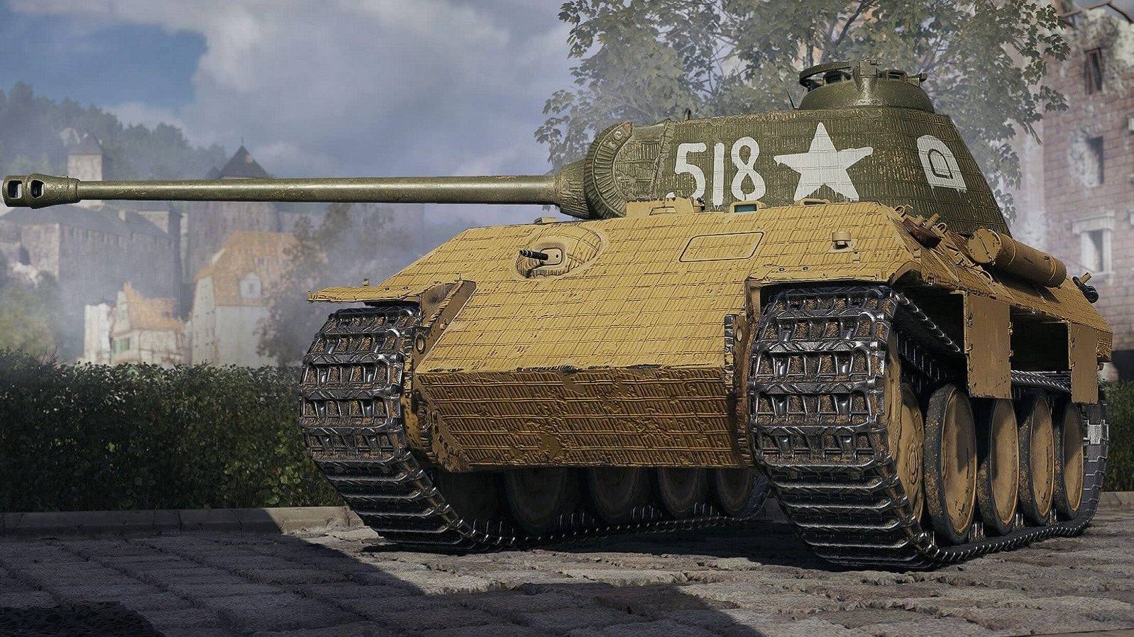 Катаем новый танк Пантера смотрим