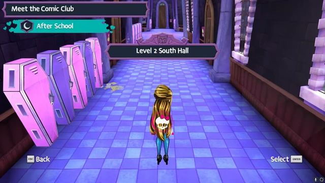 [клуб робототехники и клуб комиксов] слепое прохождение Monster High: New Ghoul in School #8 смотреть онлайн