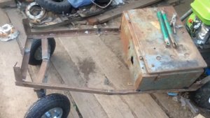 самодельный адаптер к мотоблоку нева мб-2