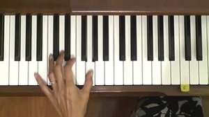 The Beatles MICHELLE Piano Tutorial  LH