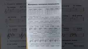 4 класс. ГДЗ. Сольфеджио. Рабочая тетрадь. Калинина. Страница 6. С комментированием.