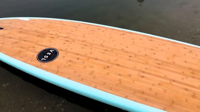 VESL 11'0 Eco Bamboo Sea Foam Paddle Board смотреть онлайн