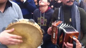 Tarantella calabrese chitarra organetto tamburello Gallicianò Aspromonte
