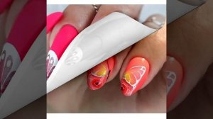 Ногти 2023 молодежный дизайн - миндаль, новинки миндального маникюра.