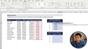 ADVANCED Excel Interview Test