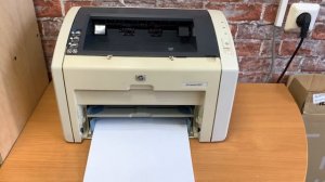 Лазерный принтер HP LaserJet 1022 + Новый картридж (УЦ)