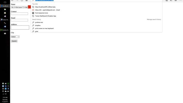 Basic form validation of PHP - day 5