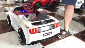 Новинка!!! FORD MUSTANG детский электрокар. ПОЛНЫЙ ОБЗОР