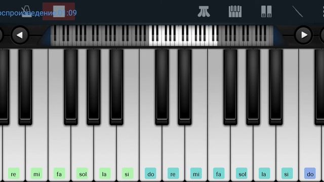 Jimmy Jimmy aaja aaja/mobile piano tutorial/Танцор диско на пианино в телефоне одним пальцем смотреть онлайн