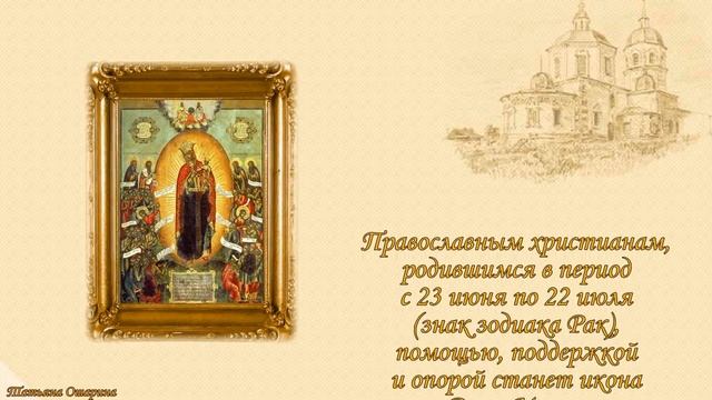 Иконы - ангелы хранителии святые покровители по дате рождения